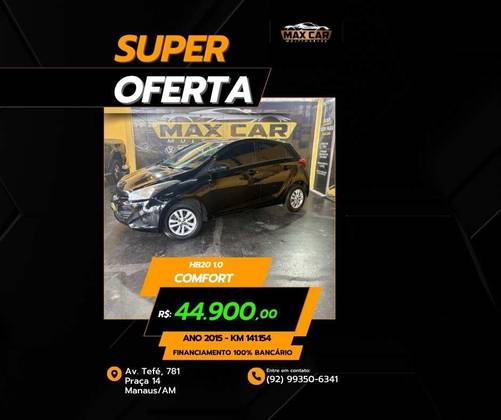 HYUNDAI HB20 1.0 COMFORT 12V FLEX 4P MANUAL